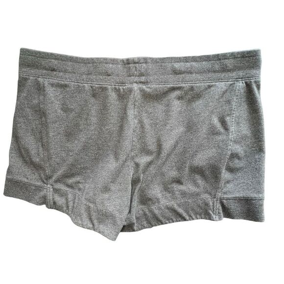 Nike Dark Grey Short Stretchy Athletic Shorts With Pockets And Tie Top - Picture 4 of 5